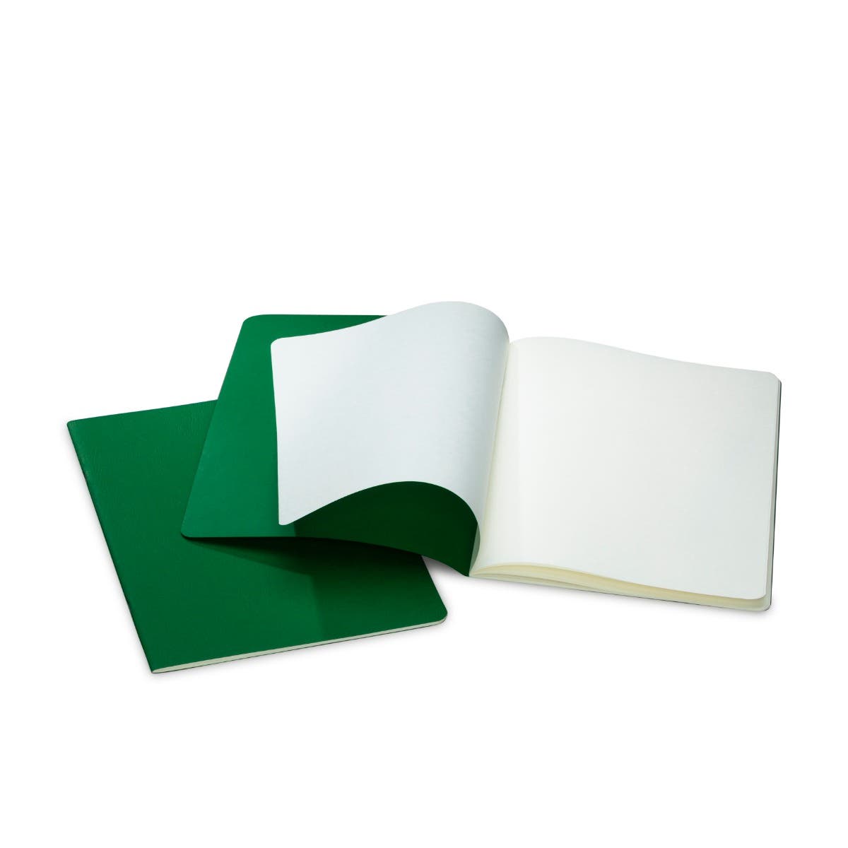 Mittleres Epochenheft 24x32 cm Hochformat ohne Trennblatt - grün 10 Stück image
