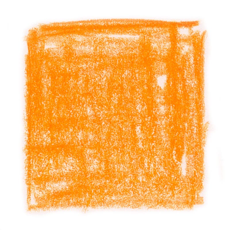 Yorik Buntstifte dreieckig unlackiert - 12 Stück - orange image