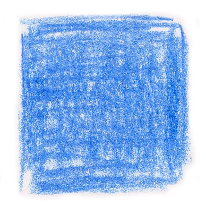Yorik Buntstifte dreieckig unlackiert - 12 Stück - blau image