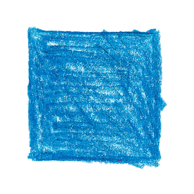 Lyra Farb-Riesen unlackiert - pfauenblau - Verpackung mit 12 Stück image