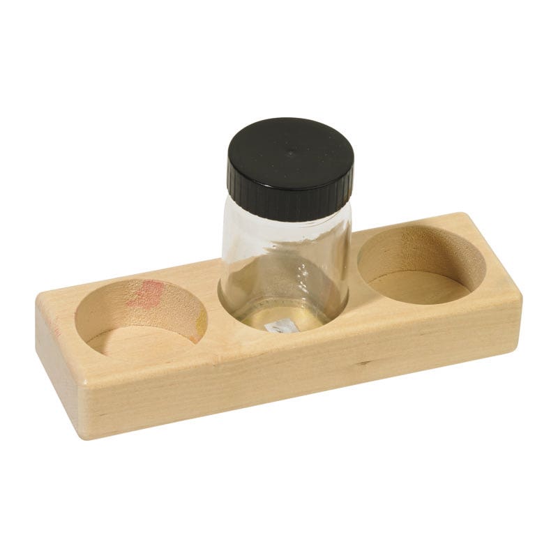 Farbgläschenhalter für 3 Gläschen - 100ml image
