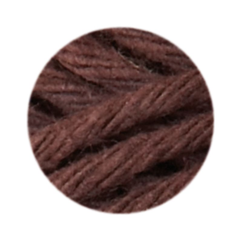 Strickbaumwolle 8/8 dick - dunkelbraun image