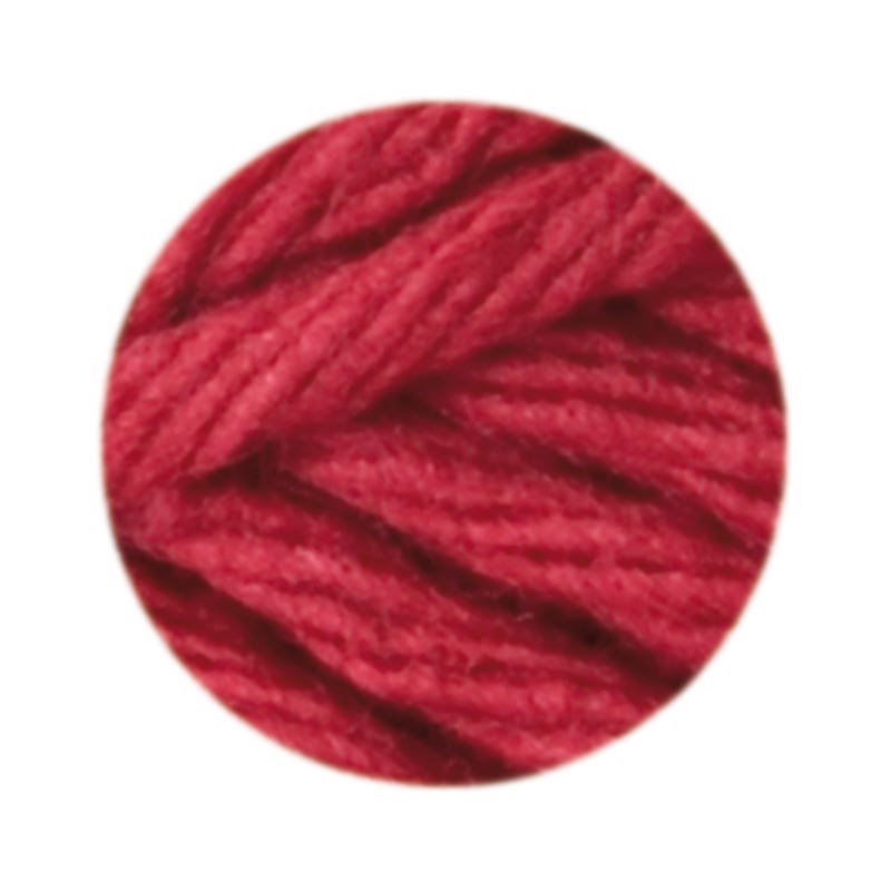 Strickbaumwolle 8/8 dick - dunkelrot image