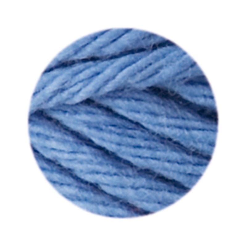 Strickbaumwolle 8/8 dick - hell kobaltblau image
