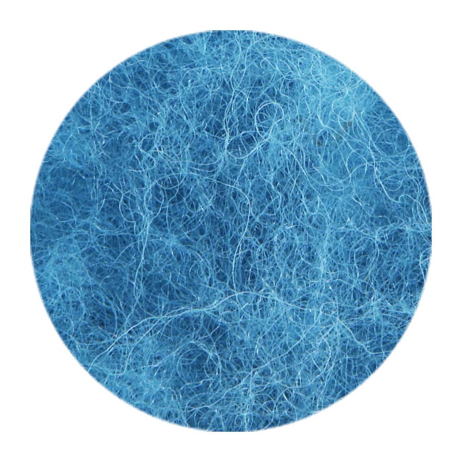 Filges Filzwolle pflanzengefärbt  - hellblau image