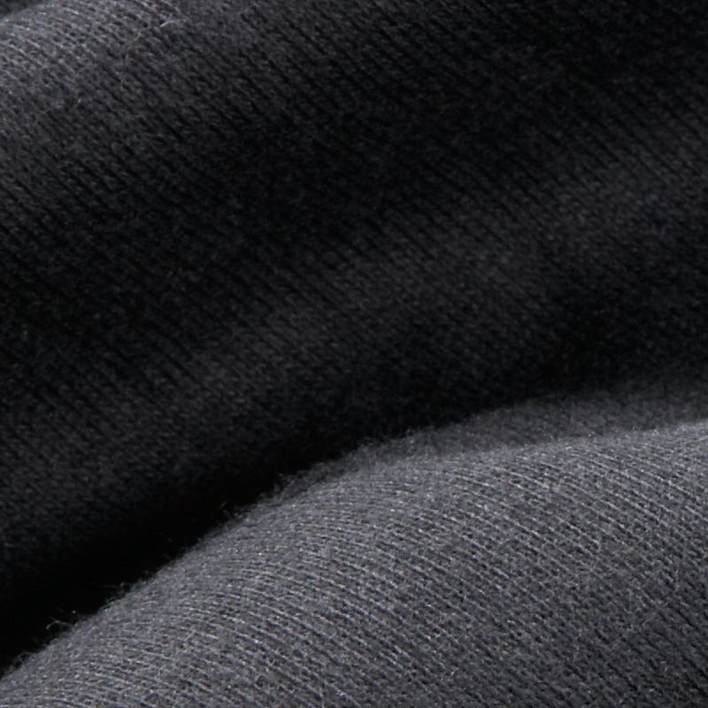 Baumwolltrikot schwer 76x100 cm - schwarz image