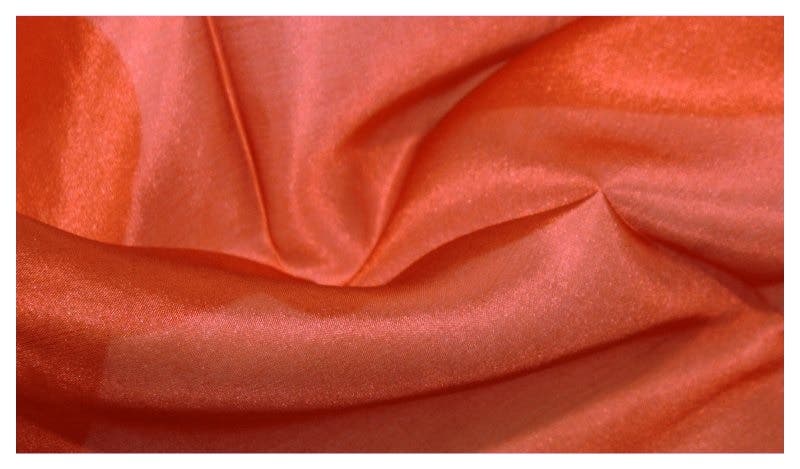 Filges Seide 22 g/m² gesäumt 90x200 cm - herbstorange image