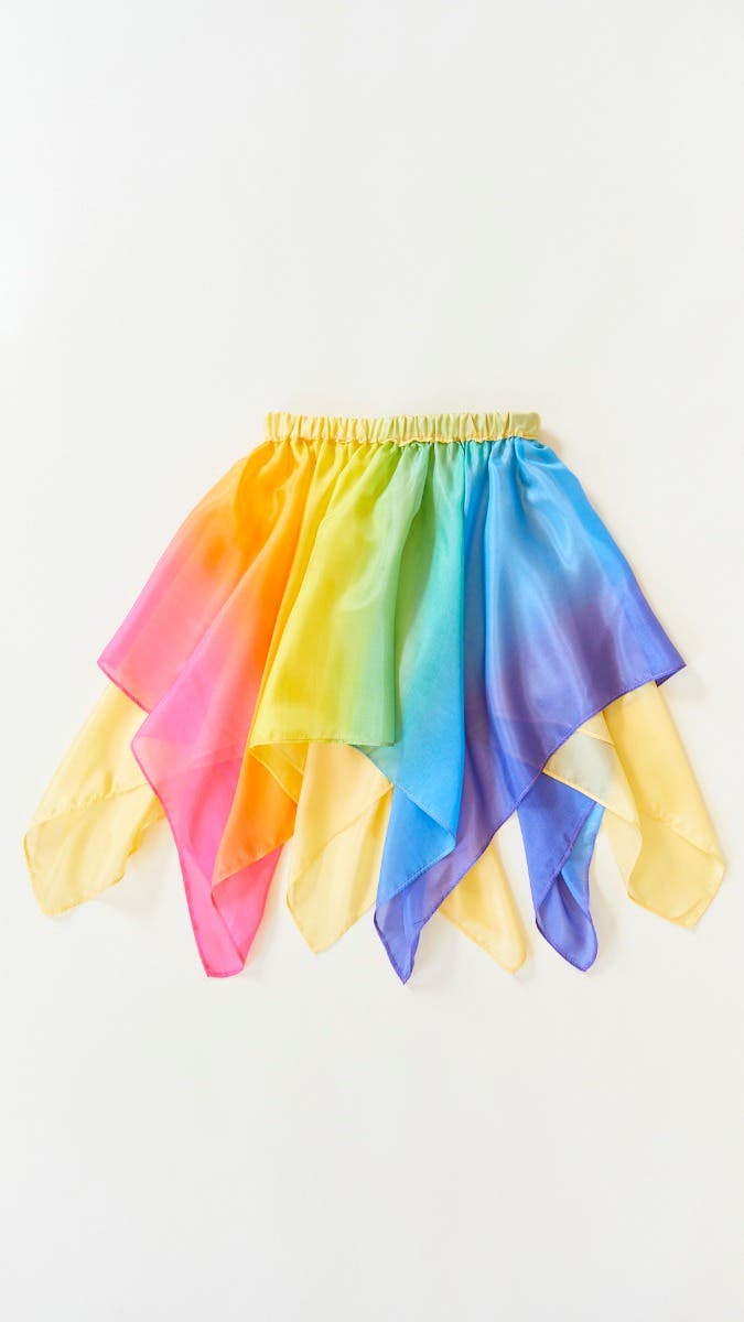 Sarah's Silks Feen Rock 4-7 - gelb/Regenbogen image