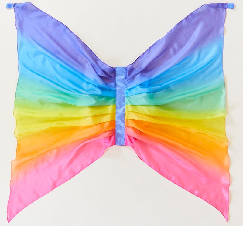 Sarah's Silks Seide Flügel - Regenbogen image