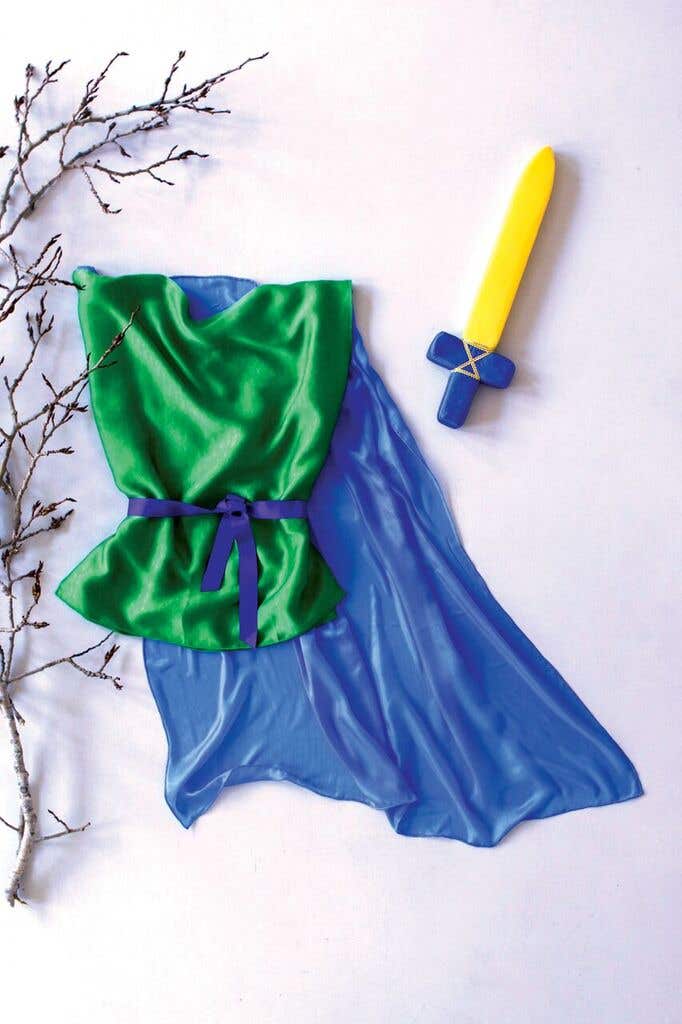 Sarah's Silks Rittertunika - smaragdgrün/blau image