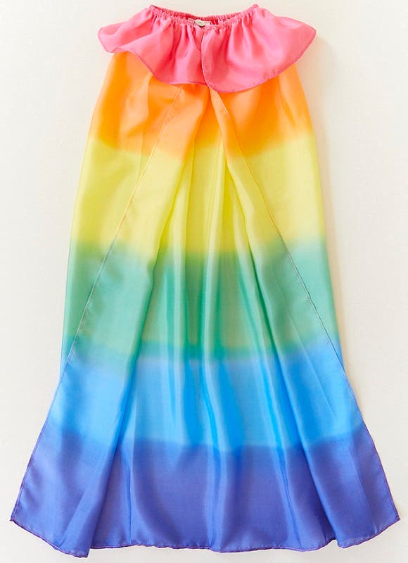 Sarah's Silks Seiden-Spielumhang - Regenbogen image