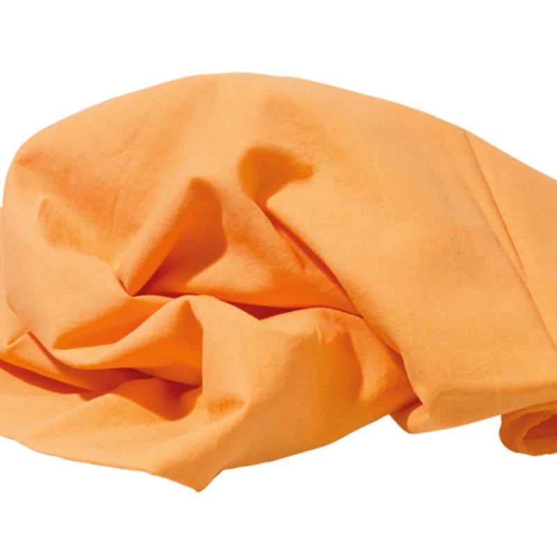 Sarah's Silks Baumwollspieltuch 115x118 cm - orange image