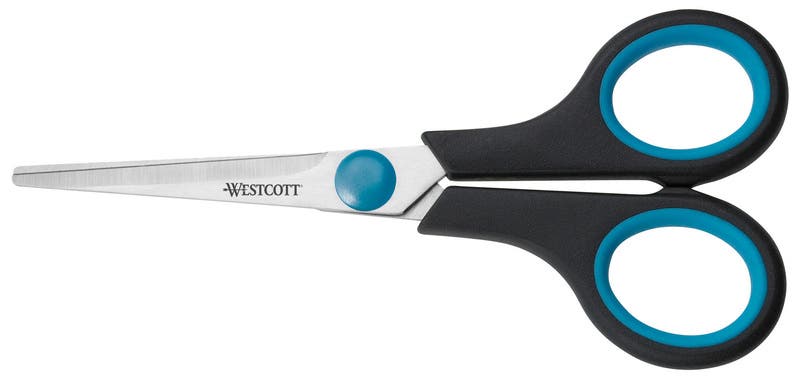 Schulschere für Rechtshänder - 14 cm - weicher Griff image