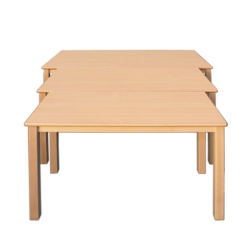 Schultisch 130x60 cm - grün G5 - 146-177 cm image