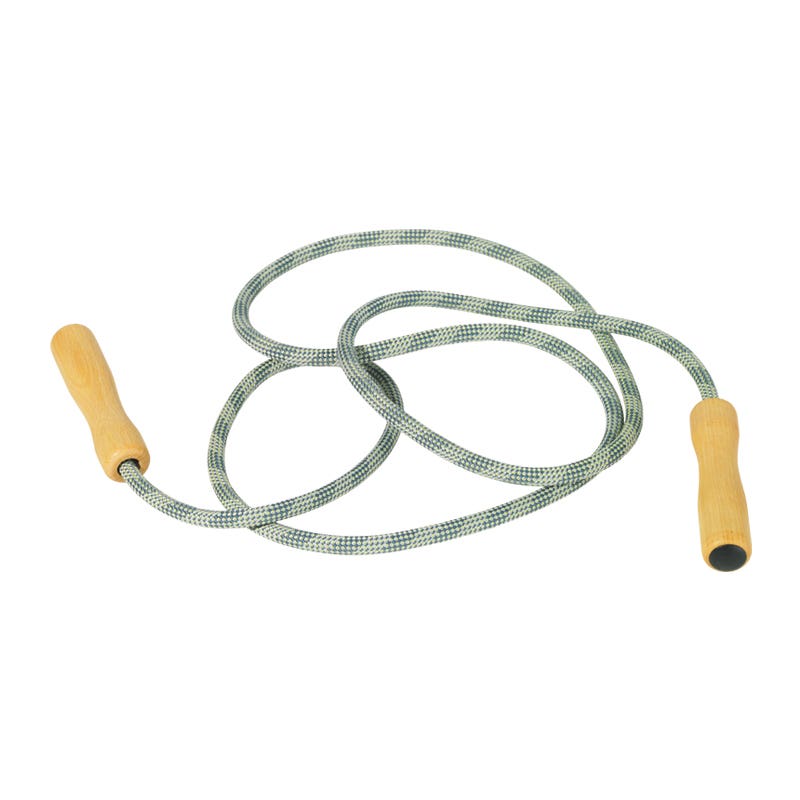 Springseil mit Holzgriffen Körpergröße 135-155 cm image