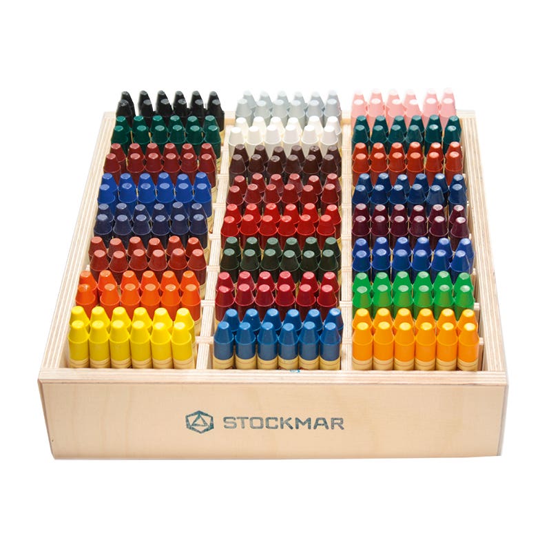 Stockmar part display wood for 288 stick/144 block image