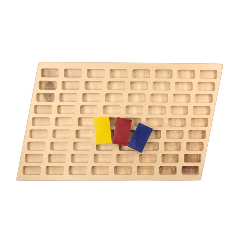 Stockmar part display wood for 72 blocks image