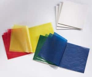 Drachenpapier 16x16 cm  sortiert 5 Weihnachts Farben - Block