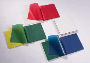 Drachenpapier 16x16 cm 5 Blöcke/100 Blatt - sortiert 5 Weihnachtsfarben
