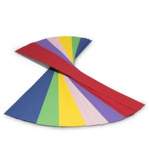 Kronen-Karton 280 g/m² - 65x6.25 cm - 6 Farben
