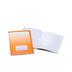 Regenbogenhefte 16x21 cm liniert 6-3-6 - 25 Stück - orange
