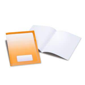 Avino Übungsheft A4 HF blanko 25 Stück - orange