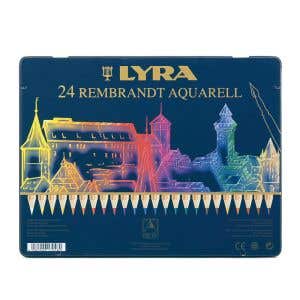Lyra Rembrandt Aquarellstifte sortiert 24 Farben