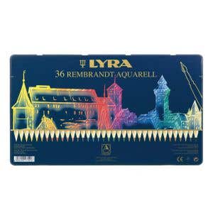 Lyra Rembrandt Aquarellstifte sortiert 36 Farben