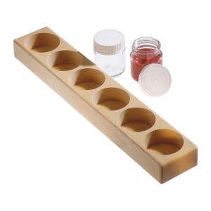 Fargläschenhalter für 6 Glässer