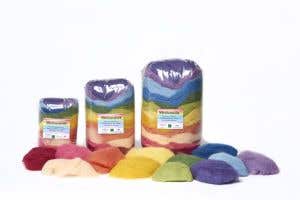 Filges Märchenwolle pflanzengefärbt sortiert 12 Farben - 50 g