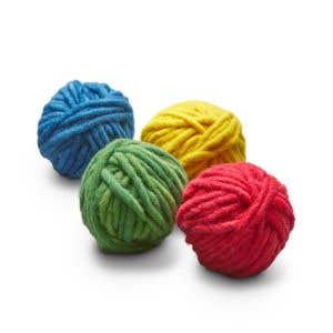 Filges pflanzengefärbt Bio Wolle 4x25 g Grundfarben