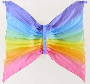 Sarah's Silks Seide Flügel - Regenbogen