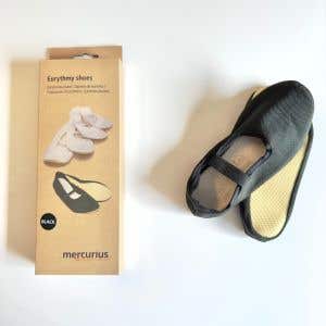 Eurythmie Ballettschuhe - schwarz