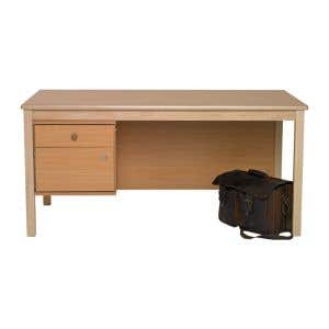 Lehrer Schreibtisch Schublade/Fach links - Höhe 76 cm