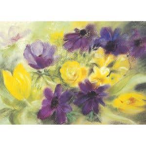 Postkarten M.v.Zeyl - Anemonen