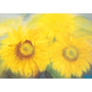 Postkarten M.v.Zeyl - Sonnenblumen