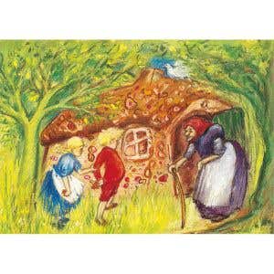 Postkarten M.v.Zeyl - Hänsel und Gretel
