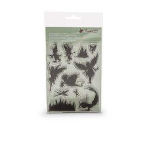 Encaustic Art Transparentes Stempelset - Fantasie