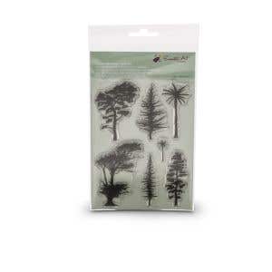 Encaustic Art Transparentes Stempelset - Natur