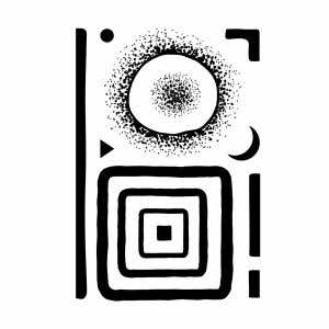 Encaustic Art Transparentstempel verspielte Rahmen Set